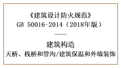 保溫和外墻裝飾在建筑防火設(shè)計時的要求—四川國晉消防分享