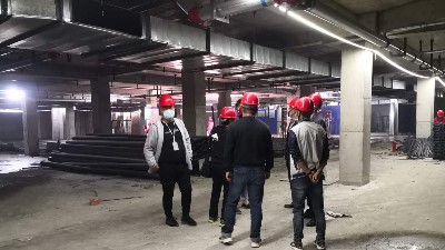 各項(xiàng)目消防施工進(jìn)行時(shí)--四川國晉消防