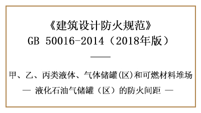 怎樣設(shè)置液化石油氣儲(chǔ)罐(區(qū))的防火間距—四川國(guó)晉消防分享